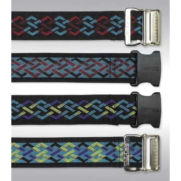 SkiL-Care Transfer Belt, Padded, Adjustable Handles w/Metal Buckle