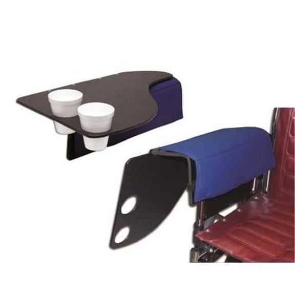 Skil-Care 705032 Wheelchair Flip Tray - Left Side