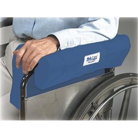 SkiL-Care Lateral Body Support w/Elevated Arm, Sheepskin Cover and Rigid Insert - Right Arm, 12 3/4" H