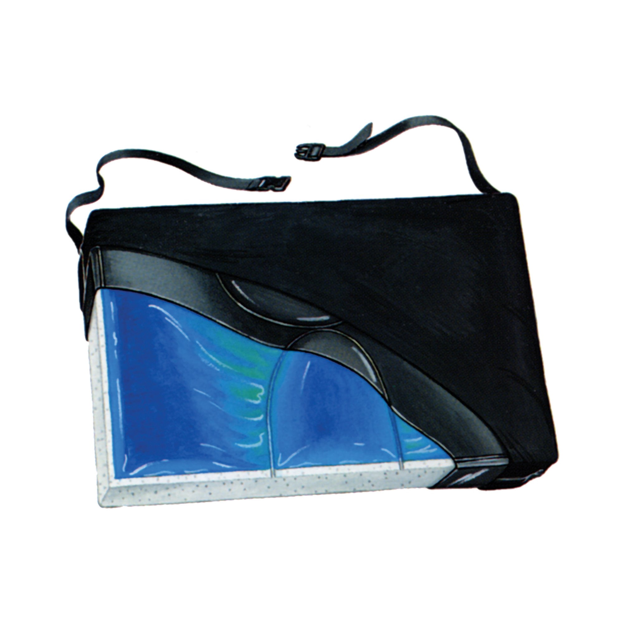 Skil-Care 751435 18 in. Position Plus Thin-Line Vinly Cushion with LSI ...