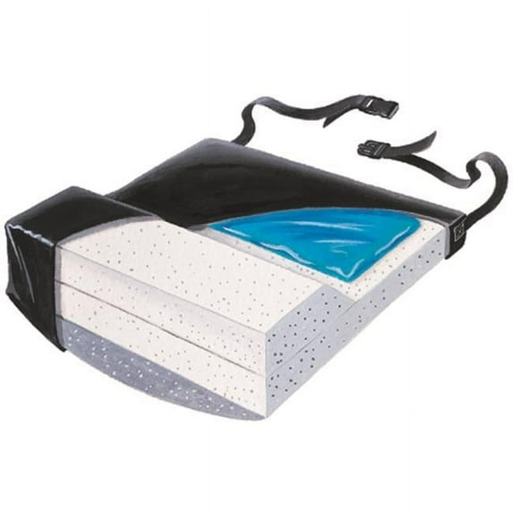 Skil-Care 757125 18 in. Anti-Thrust Gel Pod Cushion, Firm Base with LSII Cover