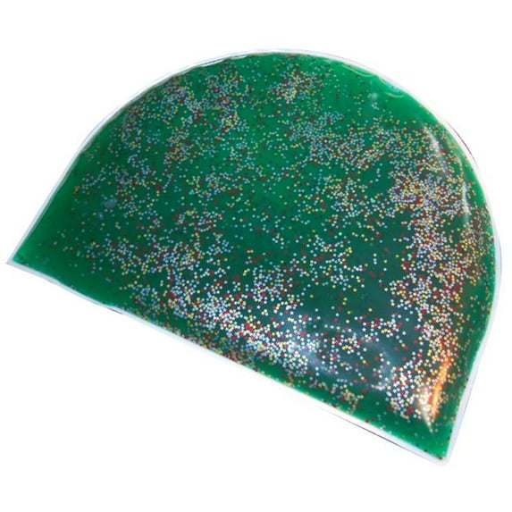 Skil-Care 914690 5 lbs Half-Circle Weighted Neck & Lap Pad - Green Gel