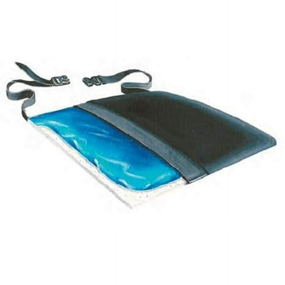 Skil-Care  Gel-Foam Ultra-Thin Vinyl Cushion - Blue - 18 x 16 in.