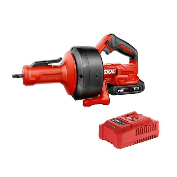 Skil Multivolt Power Snake Drain Cleaner 12V Kit