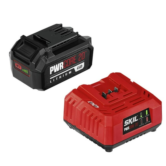 Skil CB5196B-11 20V PWRCORE 20 Battery and Charger Starter Kit (4 Ah)