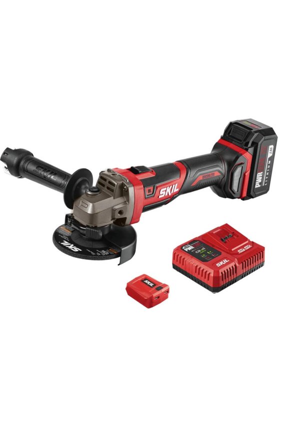 20V PWRCORE 20 Brushless Lithium-Ion 4-1/2 in. Cordless Angle Grinder Kit (5 Ah)