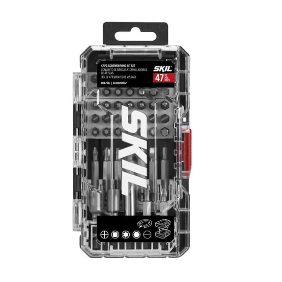Skil Screwdriving Bit Set, 47 Pieces