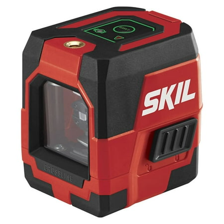 Skil - Self-Leveling Green Cross Line Laser with Projected Measuring Marks - Black/Red