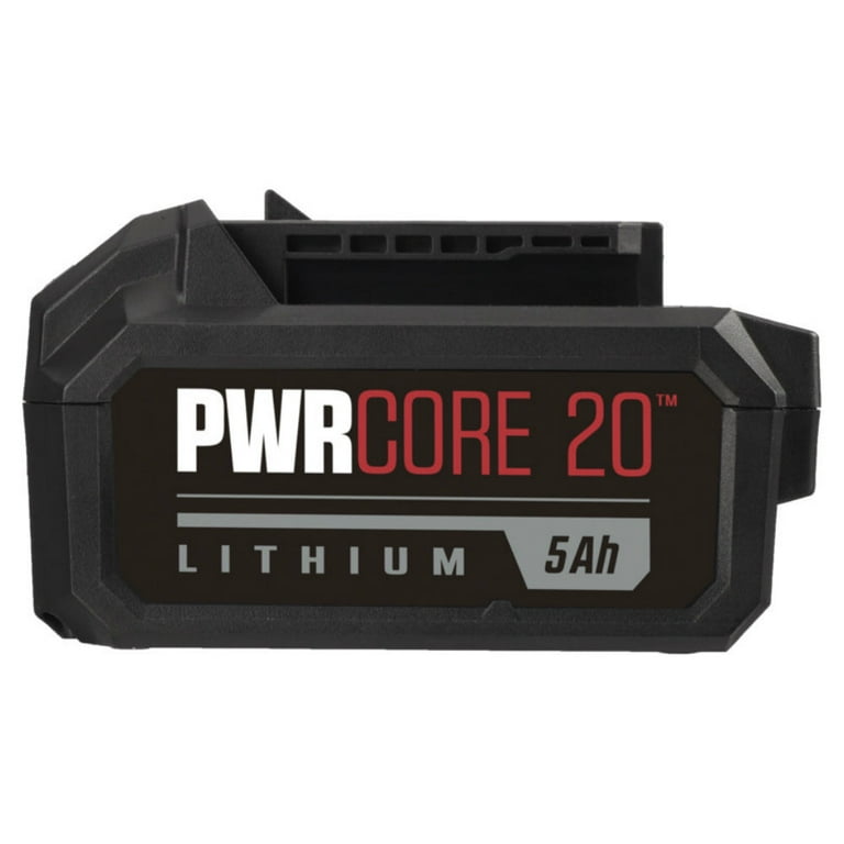 PWRCORE 20-Volt Lithium-ion 5.0 Ah Battery with Fuel Gauge PWRCORE 20-Volt Lithium-ion 5.0 Ah Battery with Fuel Gauge