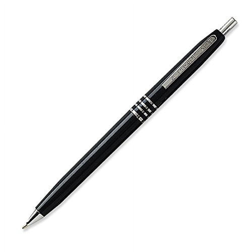 OBE WISEUS 0.38 Pens Fine Point,Smooth Writing Ultra 0.38mm(6 Count), Black