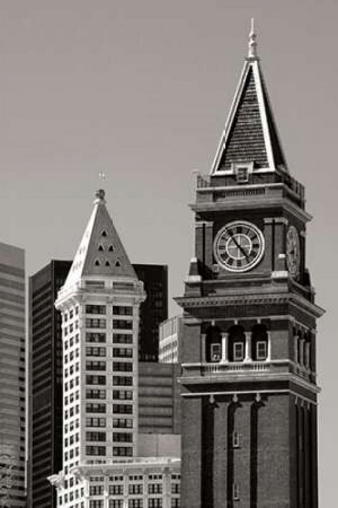 Skiline Time BW Canvas Art - Douglas Taylor (24 x 36)