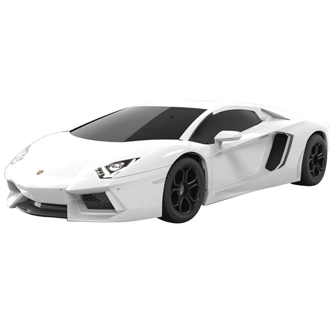 Skill 1 Aventador LP 7004 White Snap Together Model Car