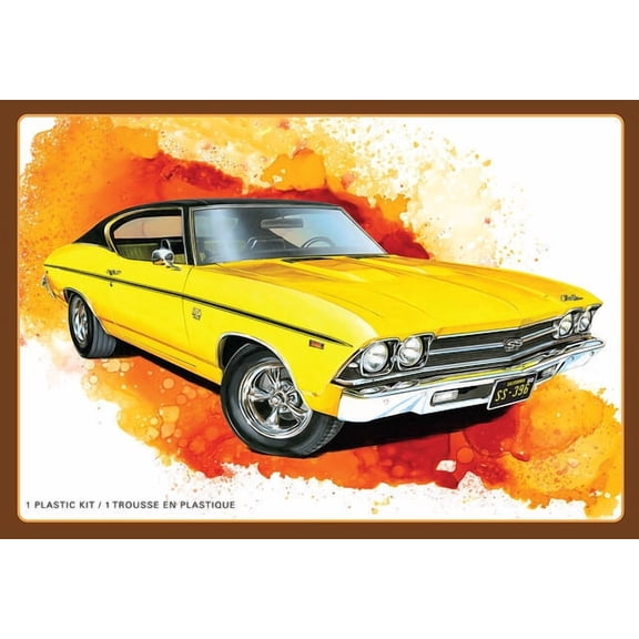 AMT 1969 Chevy Chevelle SS 396 Hardtop 1/25 Scale Model Kit