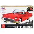 thumbnail image 1 of Skill 2 Model Kit 1957 Ford Thunderbird 3-in-1 Kit 1/25 Scale Model by AMT, 1 of 5