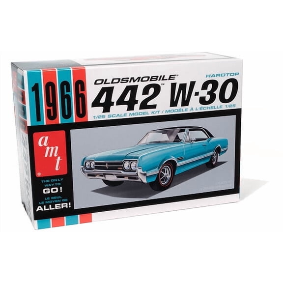 AMT 1966 Oldsmobile Olds 442 Hardtop 1/25 Scale Model Kit