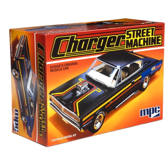 MPC 1967 Dodge Charger Street Machine 1/25 Scale Model Kit
