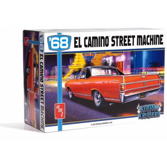 AMT 1968 Chevy El Camino Street Machine 1/25 Scale Model Kit