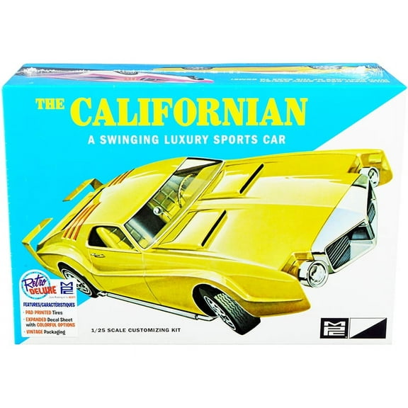 Skill 2 Model Kit 1968 Oldsmobile Toronado Custom The Californian 1/25 Scale Model by MPC