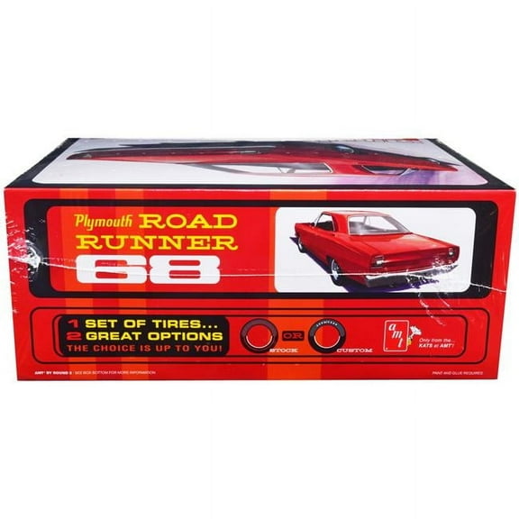 Skill 2 Model Kit 1968 Plymouth Road Runner 1-25 Scale Model Car
