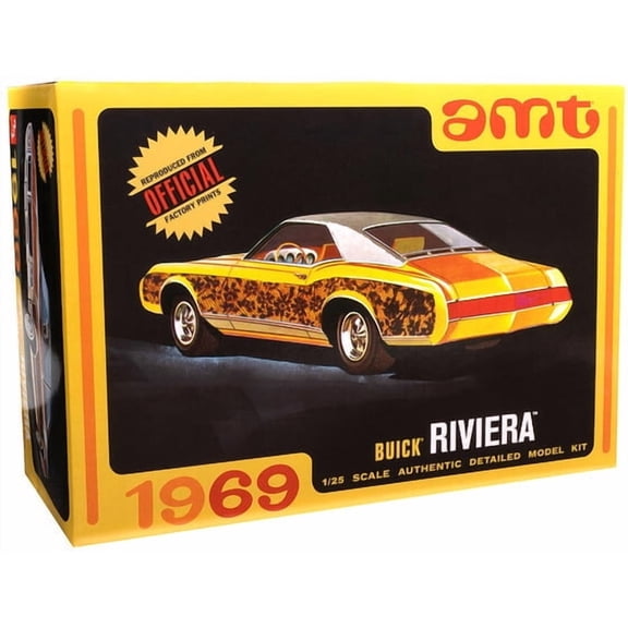 AMT 1969 Buick Riviera 1/25 Scale Model Kit