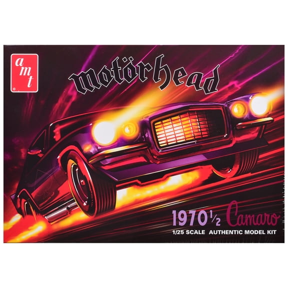 Skill 2 Model Kit 1970 1/2 Chevrolet Camaro "Motorhead" 1/25 Scale by AMT