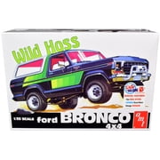 Skill 2 Model Kit 1978 Ford Bronco 4X4 "Wild Hoss" 1/25 Scale Model by AMT