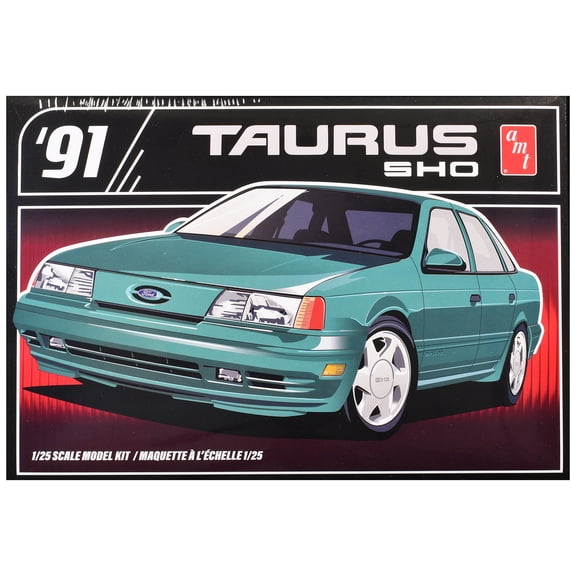 Skill 2 Model Kit 1991 Ford Taurus SHO 1/25 Scale Model by AMT