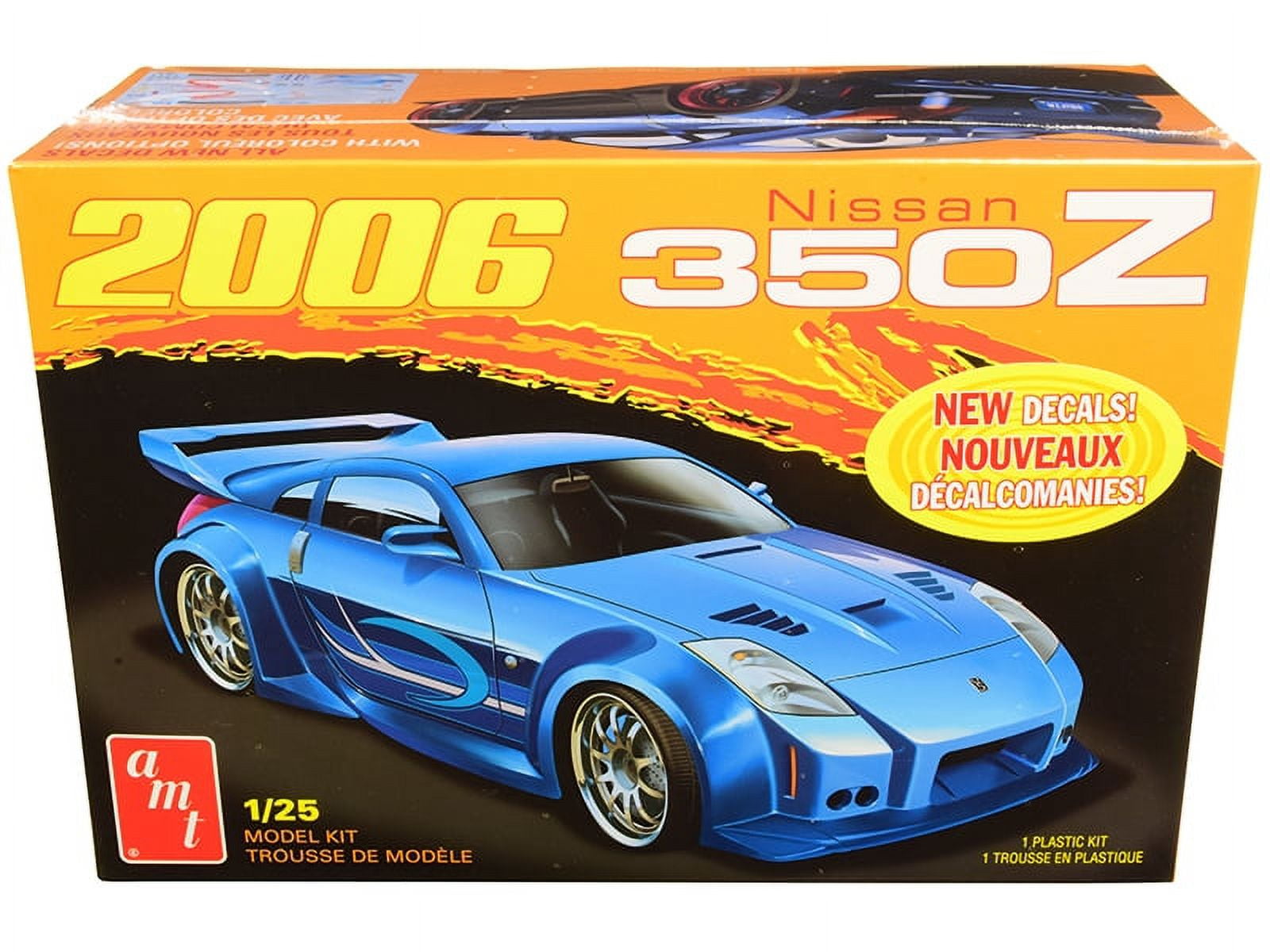 amt 1/25 デストロイヤー2 AMT Skill 2 2006 Nissan 350Z Car Plastic Model Kit 1/25