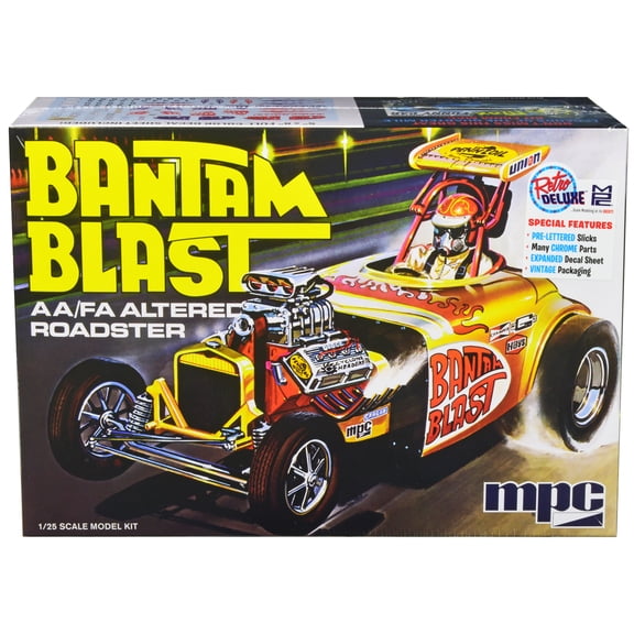 Skill 2 Model Kit "Bantam Blast" AA/FA Altered Roadster/Dragster 1/25 Scale by MPC