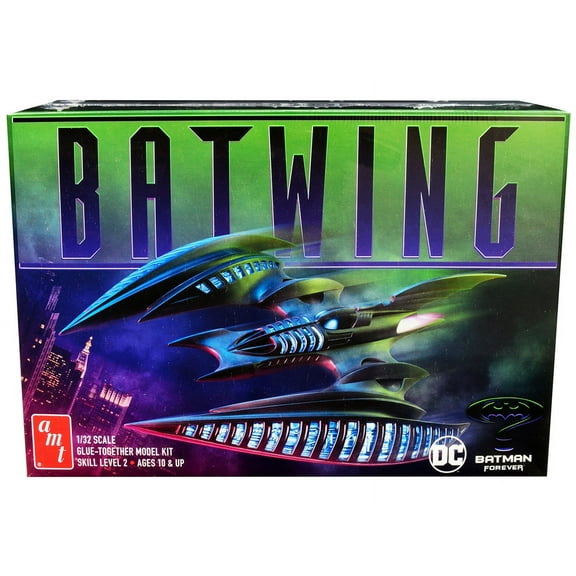 Skill 2 Model Kit Batwing "Batman Forever" (1995) Movie 1/32 Scale Model by AMT