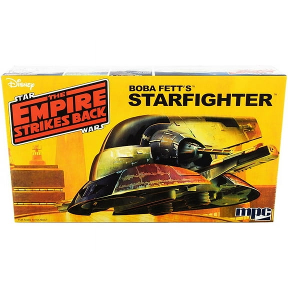 Skill 2 Model Kit Boba Fett's Starfighter "Star Wars: Episode V - The Empire Strikes Back" (1980) Movie by MPC
