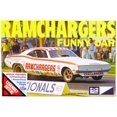 thumbnail image 1 of Skill 2 Model Kit Dodge Challenger Ramchargers Funny Car "Legends of the Quarter Mile" 1/25 Scale Model by MPC, 1 of 1