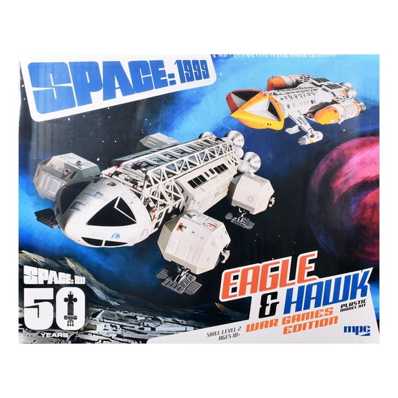 Skill 2 Model Kit Eagle and Hawk Games Edition "Space: 1999" (1975-1977) TV Series 1/72 Scale by MPC