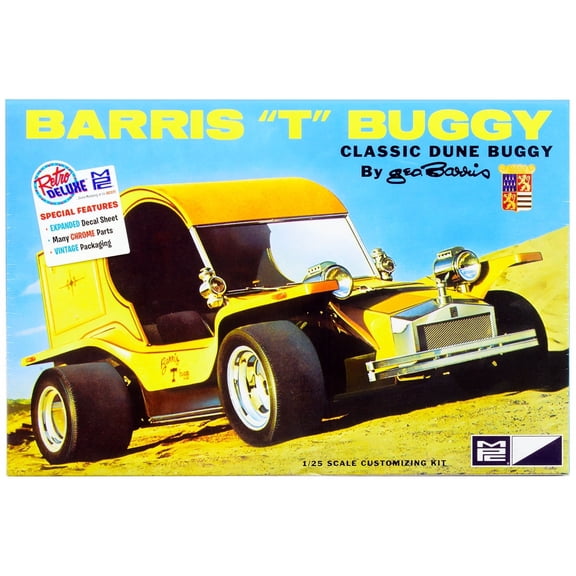 Skill 2 Model Kit George Barris "T" Classic Dune Buggy 3-in-1 Kit 1/25 Scale Model by MPC