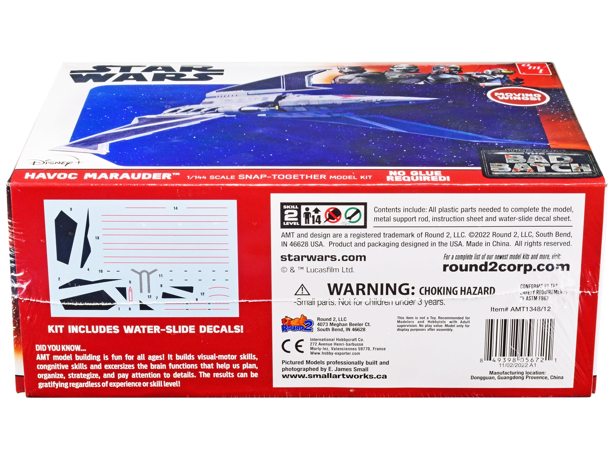 Skill 2 Model Kit Havoc Marauder Space Ship "Star Wars The Bad Batch