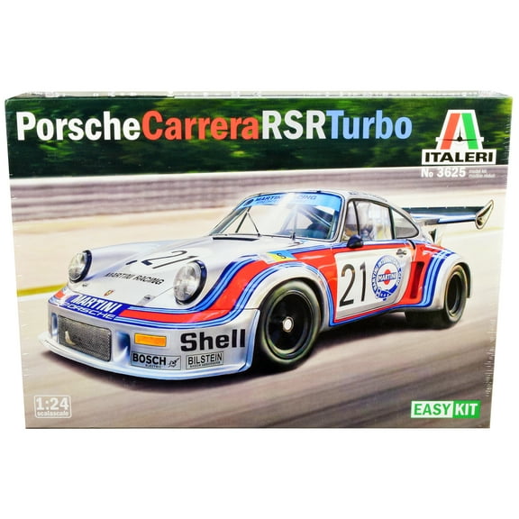 Skill 2 Model Kit Porsche Carrera RSR Turbo 1/24 Scale Model by Italeri