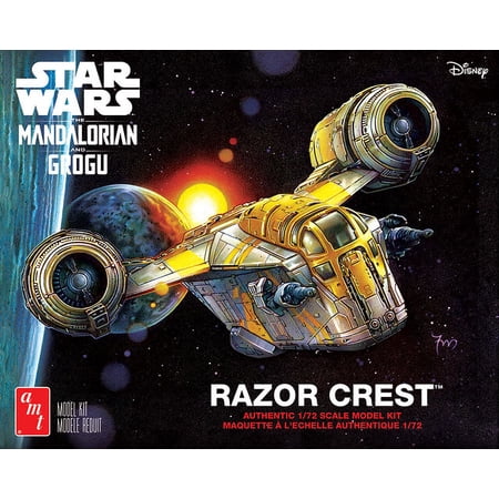 AMT Star Wars: The Mandalorian & Grogu Razor Crest 1/72 Scale Scale Model Kit