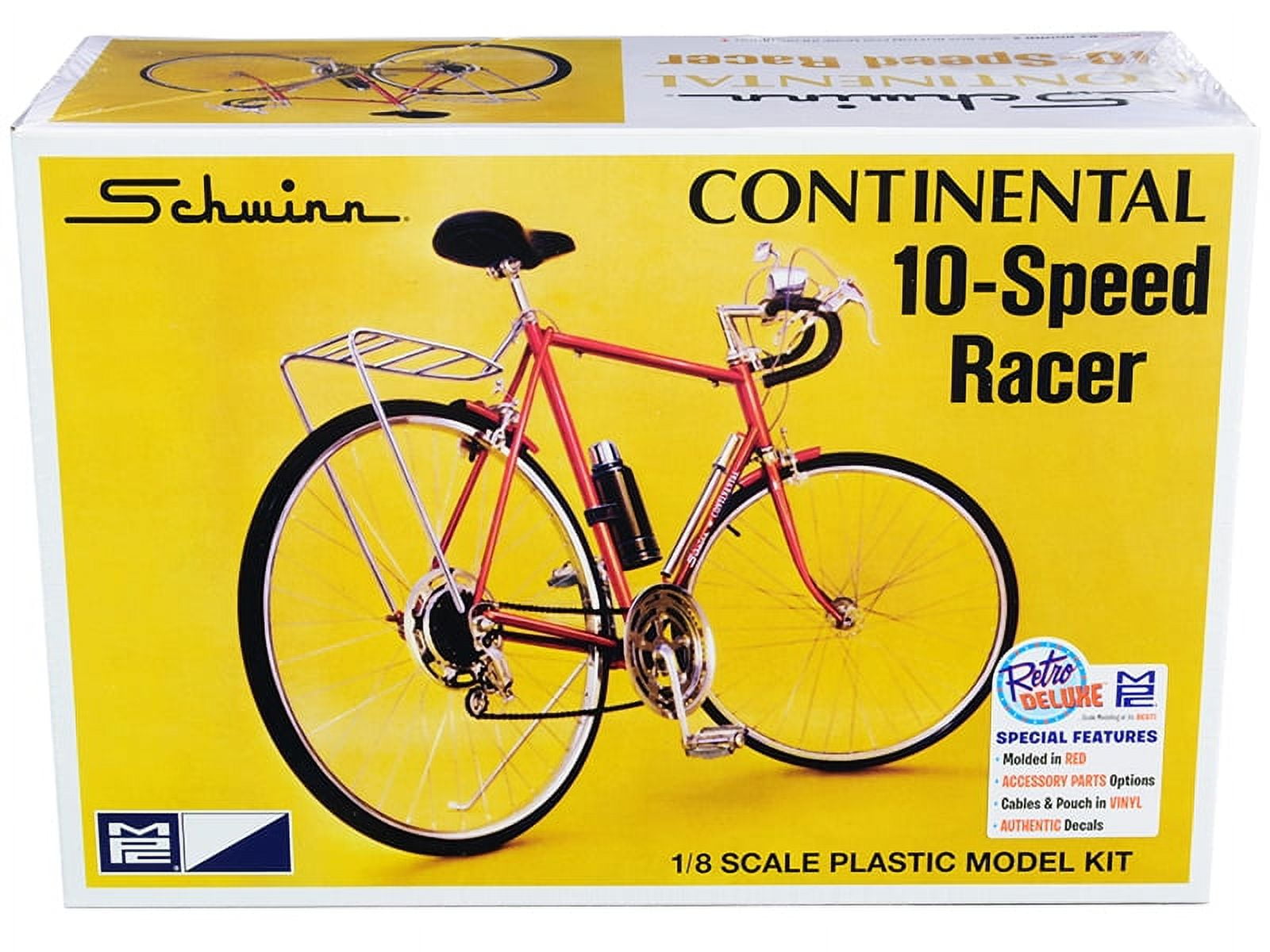 Skill 2 Model Kit Schwinn Continental 10-Speed Bicycle 1/8 Scale Model ...