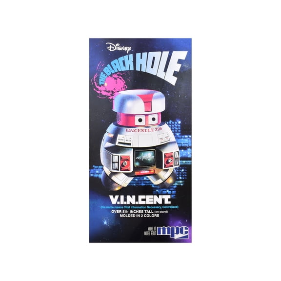 Skill 2 Model Kit V.I.N.CENT. Robot "The Black Hole" (1979) Movie 1/6 Scale Model by MPC