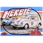 Skill 2 Model Kit Volkswagen Beetle Herbie The Love Bug 1969 Movie 1/25 Scale Model by Polar Lights
