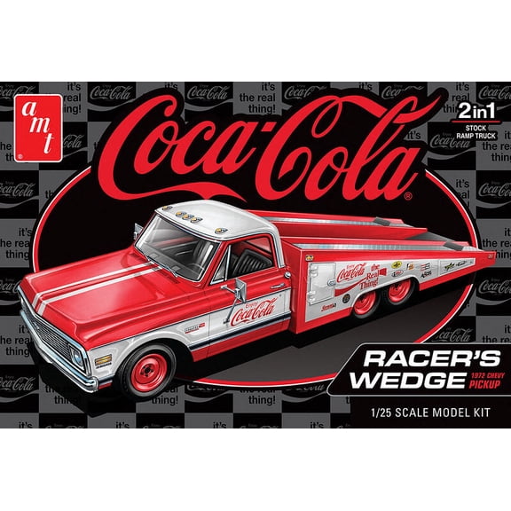 1972 Chevy Racer's Wedge Pickup Coke AMT Model Kit
