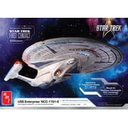 Star Trek U.S.S. Enterprise NCC1701E Translucent AMT Model Kit