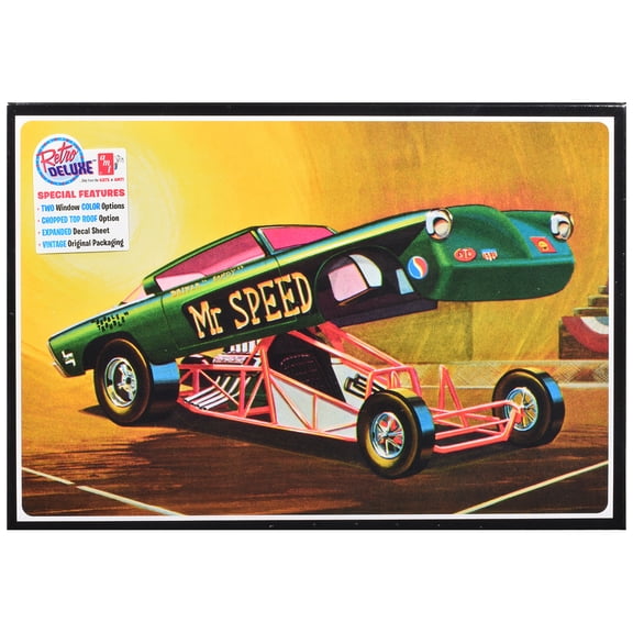 Skill 3 Model Kit 1953 Studebaker Funny Car "Mr. Speed" 1/25 Scale Model by AMT