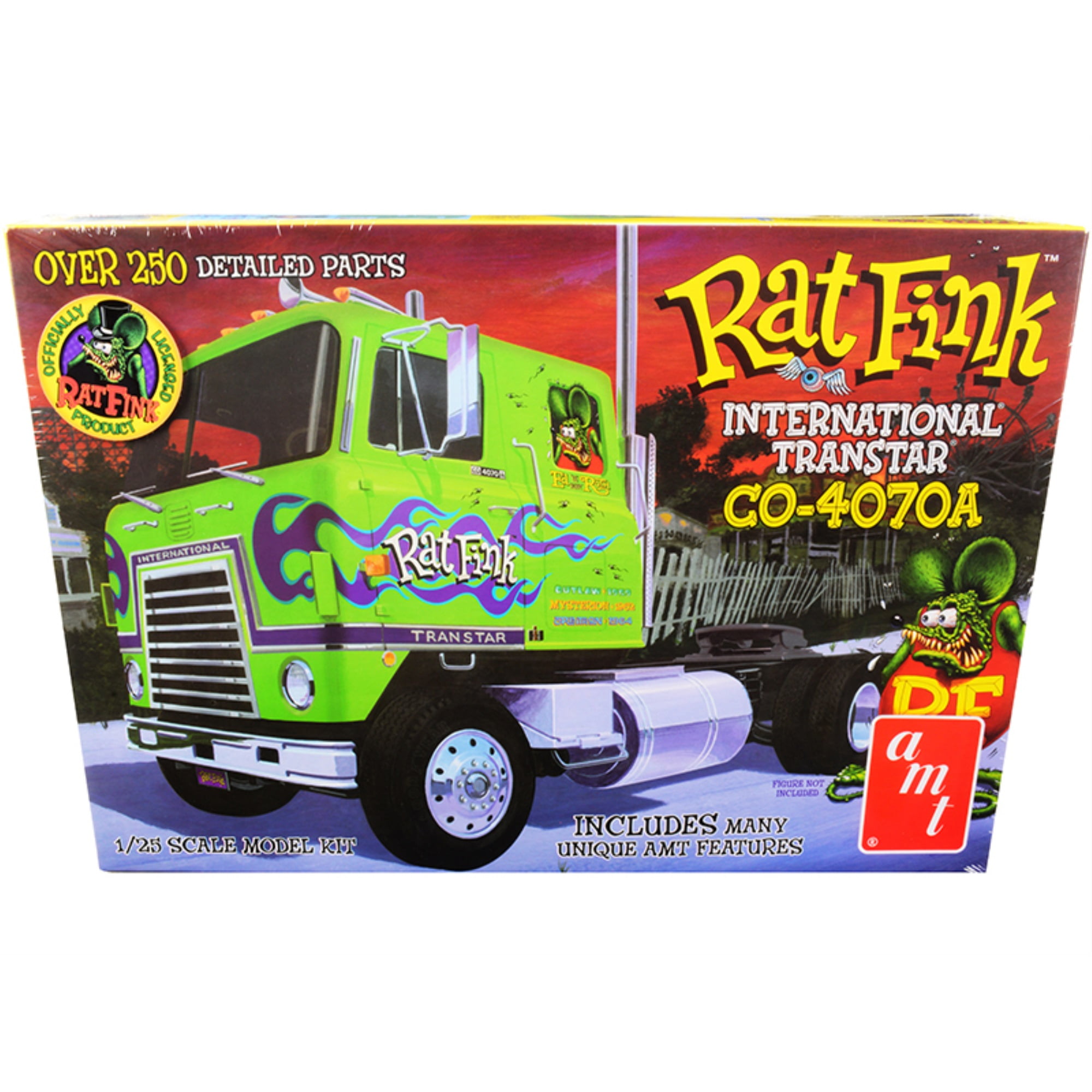 Skill 3 Model Kit International Transtar CO-4070A Truck Skill 3 Model Kit International Transtar CO-4070A Truck