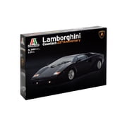 Skill 3 Model Kit Lamborghini Countach 25th Anniversary 1/24 Scale Model by Italeri