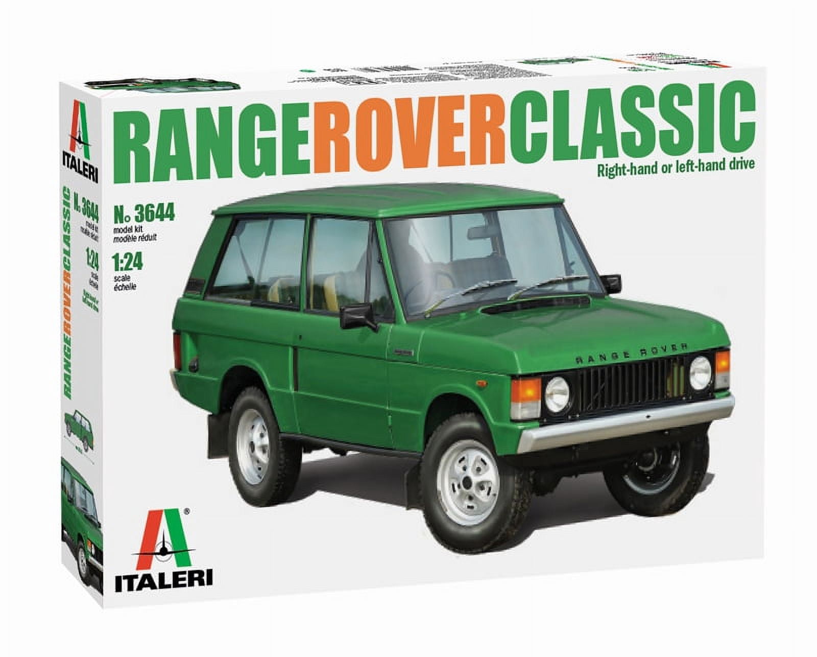 Skill 3 Model Kit Land Rover Range Rover Classic 1/24 Scale Model by ...