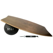 Skill Board Mini Smooth - Balance on a Ball - 360 Degree Range of Motion - Improve Balance, Core Strength, Fitness and All Sports