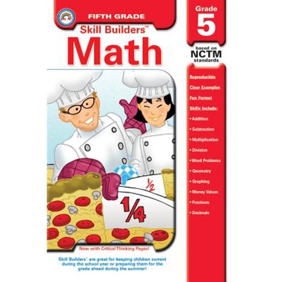 Pre-Owned Skill Builders Math Grade 5 (Paperback) 1932210040 9781932210040