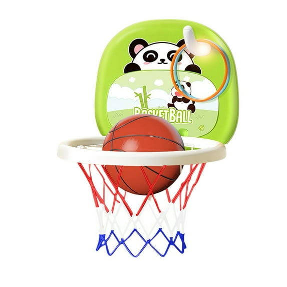 Skill Practice Indoor Basketball Hoop Adjustable Height Hanging Toy Backboard Target Home Sports Activity Skill Practice Basketball Toy