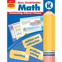 Pre-Owned Skill Sharpeners: Math, Kindergarten Workbook (Paperback) 1629389854 9781629389851